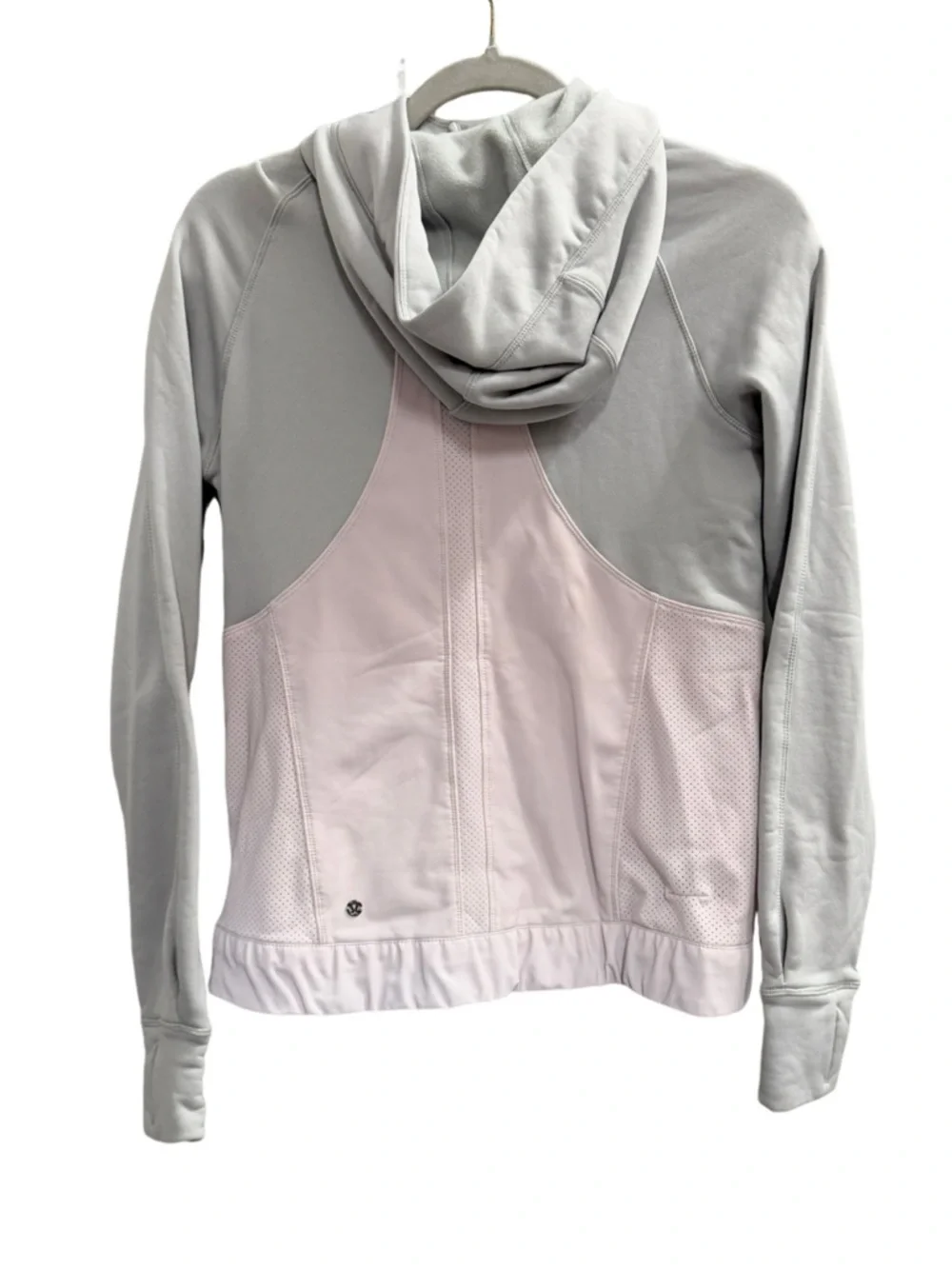 lululemon athletica Let’s Get Visible Pullover Pink Gray Reflective Size 4